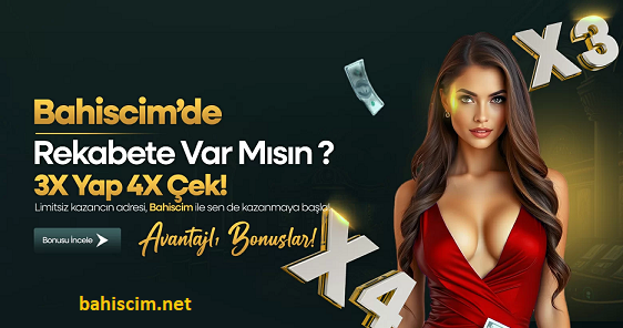 Bahiscim, spor bahislerinden canlı casinoya kadar sunduğu geniş oyun yelpazesiyle eğlenceyi ve kazanma şansını bir araya getiriyor.